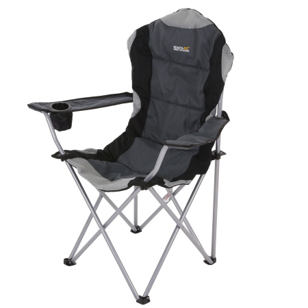 Krēsls Kruza Padded Folding Camping Chair With Storage Bag, 28P, SGL
