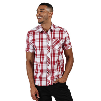 Vīriešu krekls Deakin III Short Sleeve Checked Shirt, SBK, S