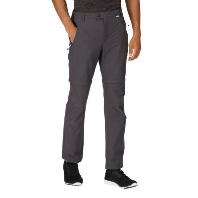 Men`s water resistant pants-shorts Highton Zip Off Walking Trousers (Regular), 038, 34in.