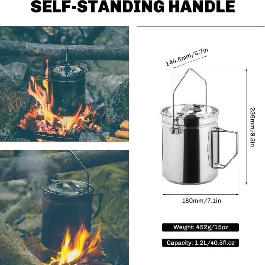 Pot "Fire-Maple Typhoon FMC-XK6" (1L)