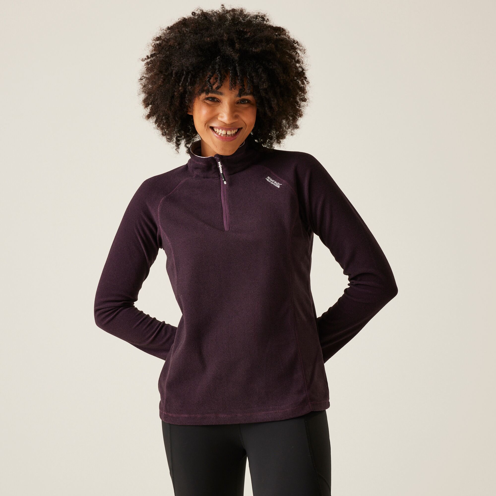 Sieviešu flīsa jaka Montes Lightweight Fleece