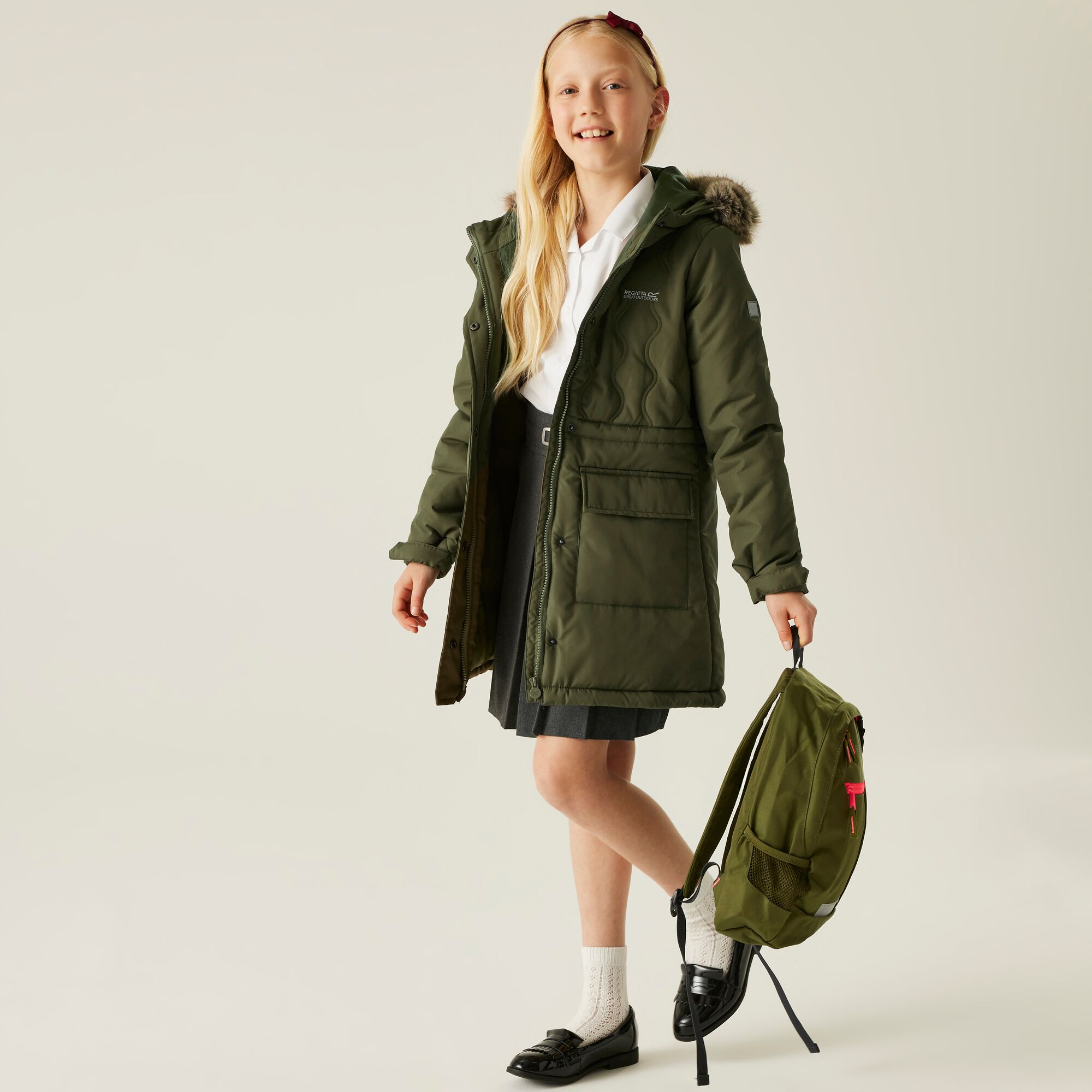 Kid`s Fabrizia ll Quilted Jacket, ZTB, 11-12 Kid`s Fabrizia ll Quilted Jacket, ZTB, 11-12