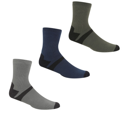 Мужские носки 3 Pair Outdoor Lifestyle Socks, SUA, 6-8