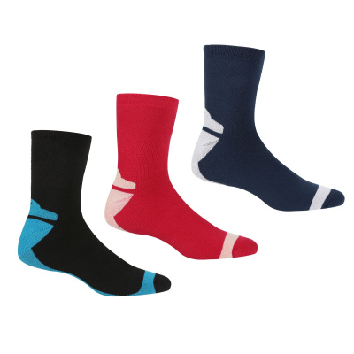 Женские носки 3 Pair Outdoor Lifestyle Socks, N39, 6-8