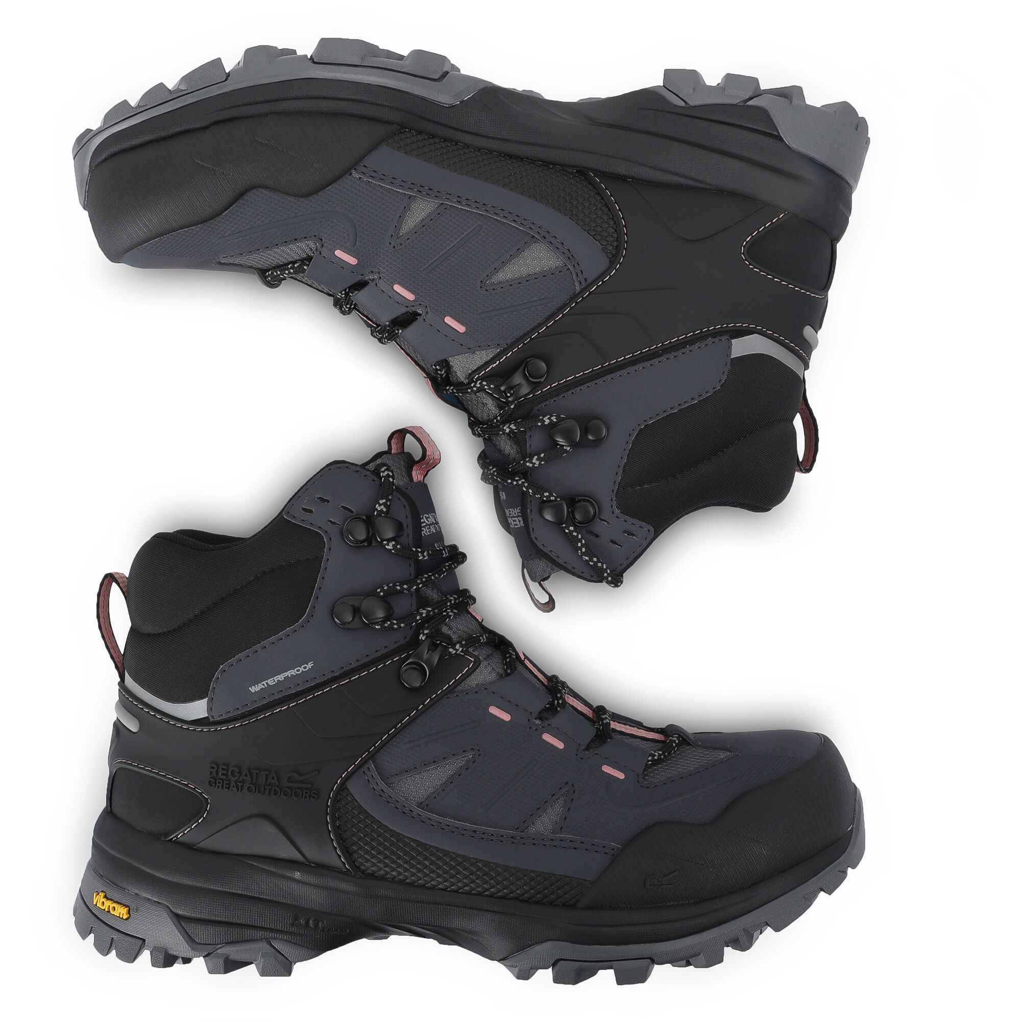 Women`s Regen Vibram Walking Boots, 1VX, UK6