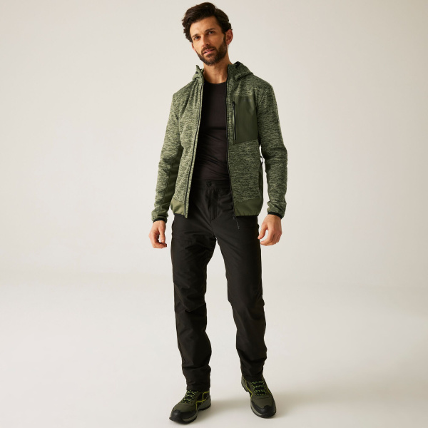 Vīriešu flīsa jaka Alven Full Zip Fleece, ZLZ, S