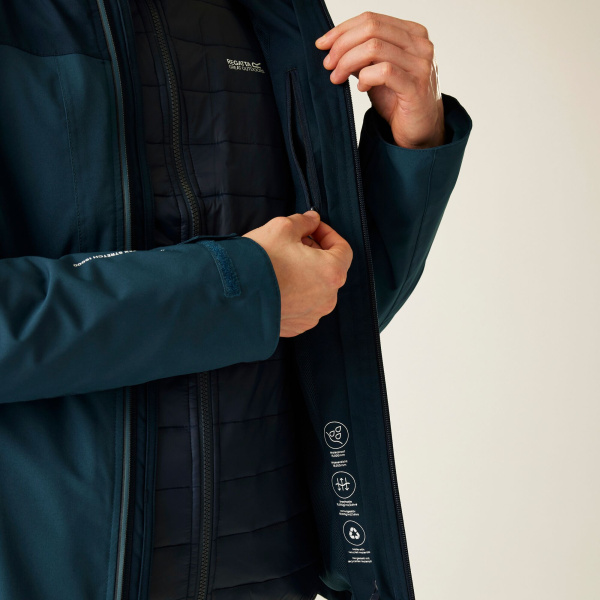 Vīriešu ūdensizturīga siltināta virsjaka Wentwood 3-in-1 Jacket, ZSS, XXXL Vīriešu ūdensizturīga siltināta virsjaka Wentwood 3-in-1 Jacket, ZSS, XXXL