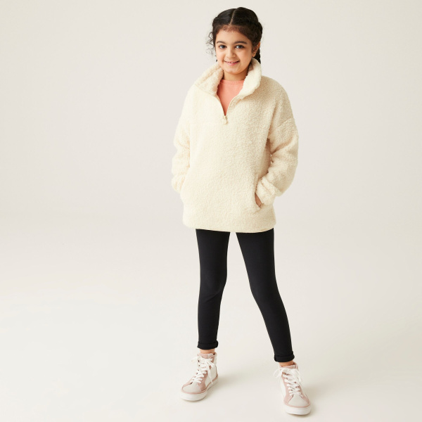 Kid`s Kaliza Half Zip Fleece, 0R2, 5-6