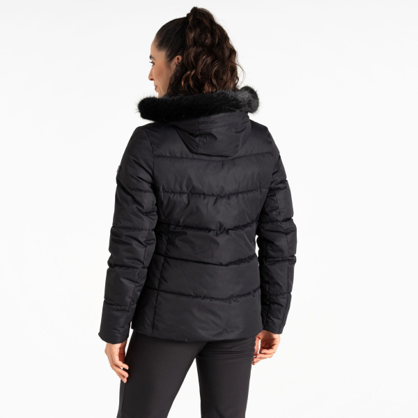 Women`s Dare 2b Glamourize V Baffled Ski Jacket, 800, 18 Women`s Dare 2b Glamourize V Baffled Ski Jacket, 800, 18