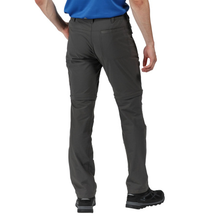 Men`s water resistant pants-shorts Highton Zip Off Walking Trousers (Regular), 92E, 34in.