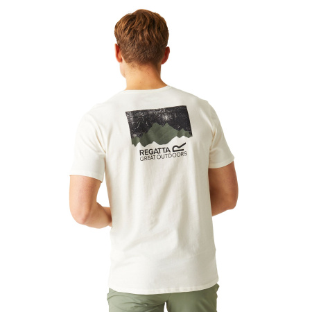 Men`s Breezed IV Graphic Print T-Shirt, 1A6, L