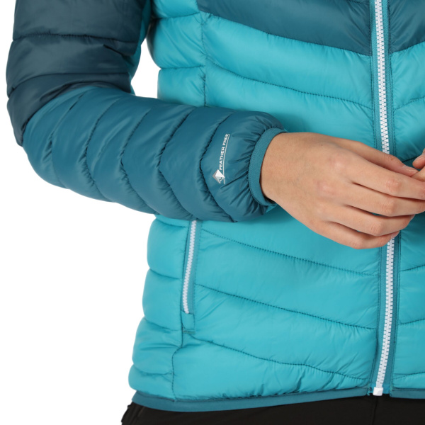 Sieviešu siltināta virsjaka Harrock Lightweight Puffer Jacket, NAM, 8