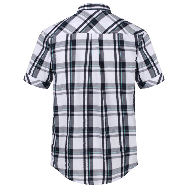 Men`s Deakin III Short Sleeve Checked Shirt, 2A7, S
