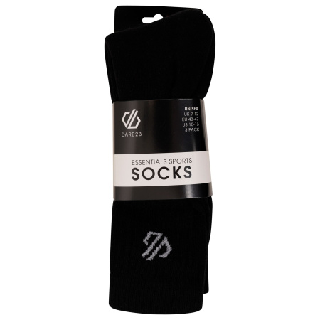 Носки Dare 2b Essentials Sports Socks 3 Pack, 800, 3-5