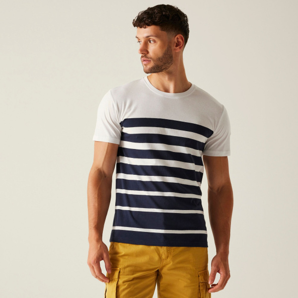 Мужская майка Shorebay III Striped T-Shirt, 061, S
