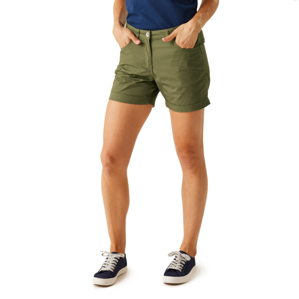 Women`s Pemma Casual Chino Shorts, G6R, 8