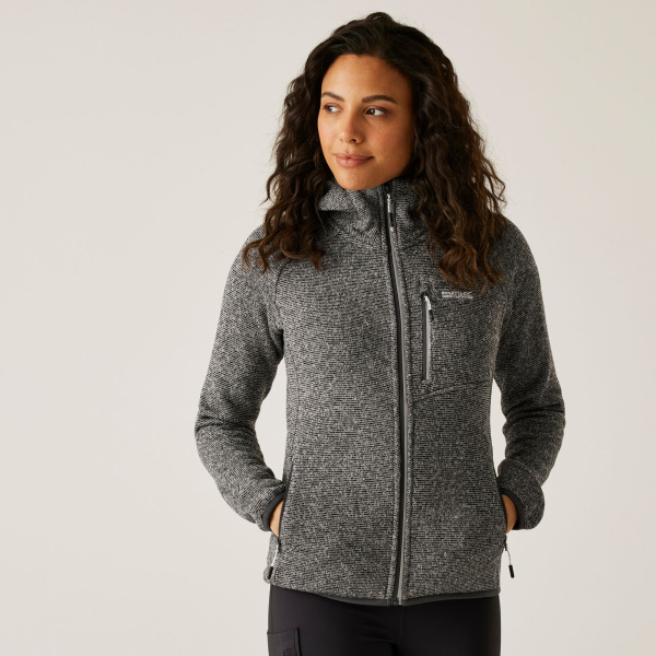 Women`s Newhill Hooded Full Zip Fleece, 318, 8 Women`s Newhill Hooded Full Zip Fleece, 318, 8