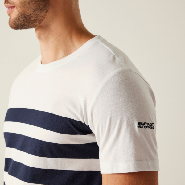 Vīriešu krekls Shorebay III Striped T-Shirt, 061, S Vīriešu krekls Shorebay III Striped T-Shirt, 061, S