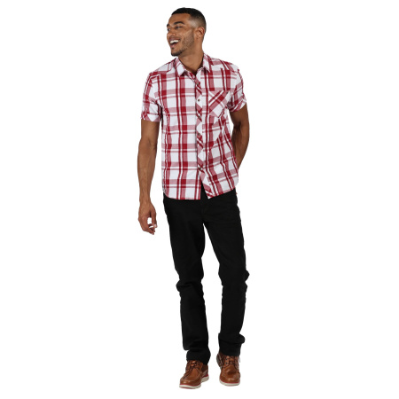 Vīriešu krekls Deakin III Short Sleeve Checked Shirt, SBK, S