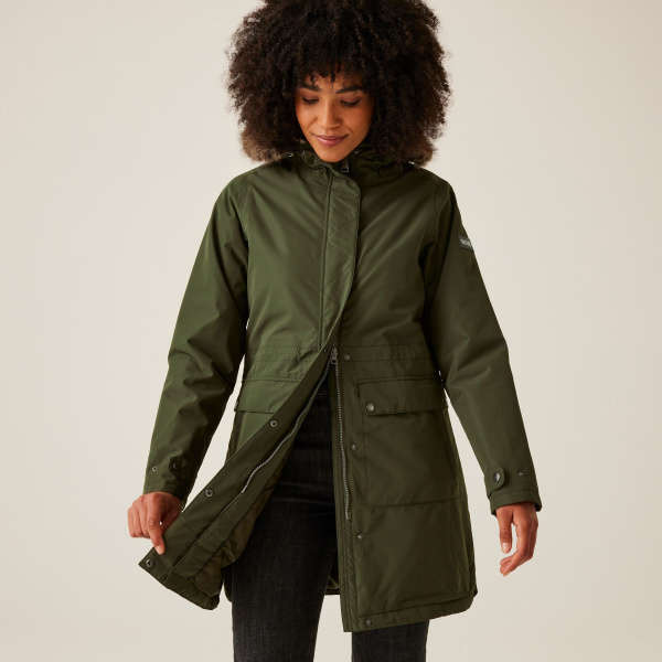 Women`s Sabinka II Fur Trim Parka Jacket, 41C, 10 Women`s Sabinka II Fur Trim Parka Jacket, 41C, 10