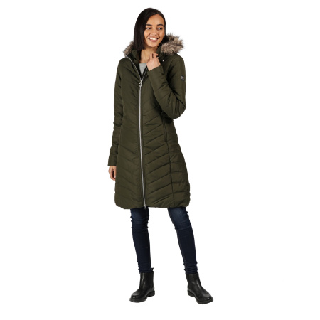 Women`s insulated jacket Fritha Insulated Quilted Parka Jacket, 41C, 10