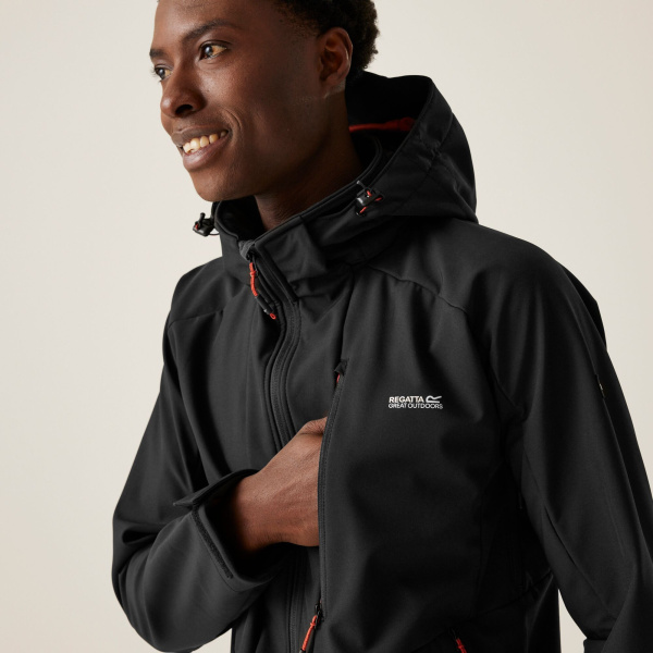 Vīriešu virsjaka Hewitts X Softshell Jacket, 09C, S Vīriešu virsjaka Hewitts X Softshell Jacket, 09C, S