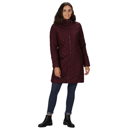 Women`s insulated jacket Fritha Insulated Quilted Parka Jacket, 68B, 10