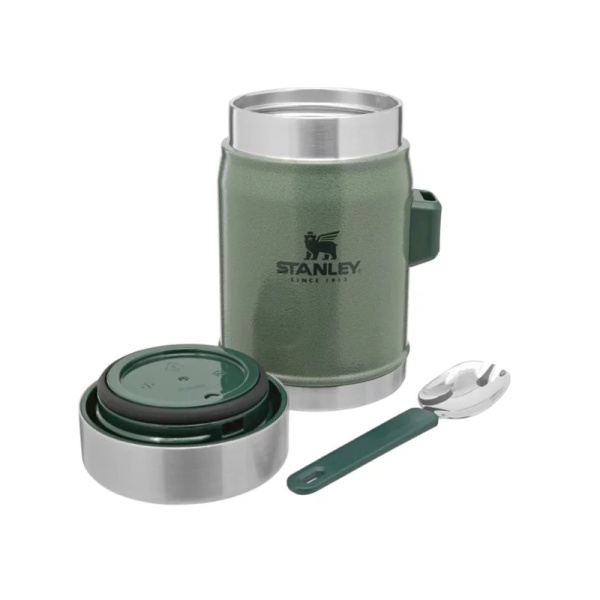 Food thermos Stanley The Legendary Classic 0.4L green, Green, 0.4 L