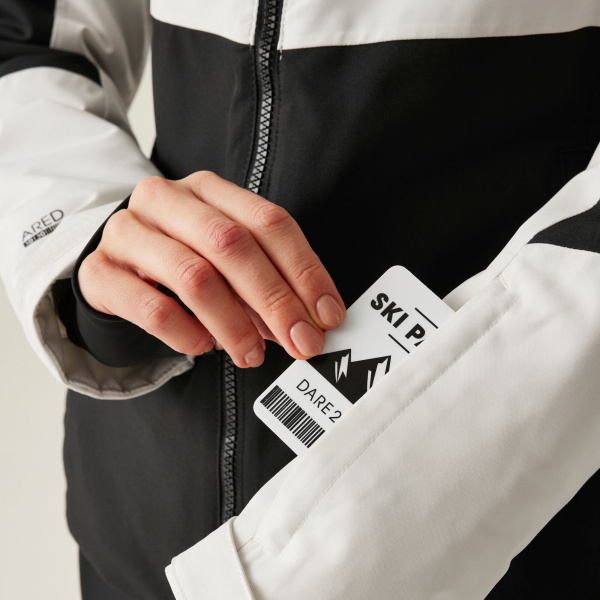 Sieviešu slēpošanas virsjaka Dare 2b Flurry II Waterproof Ski Jacket, 0FU, 20