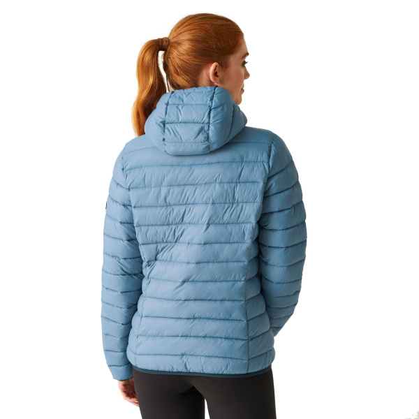 Women`s Hooded Marizion Baffled Jacket, Z61, 14 Women`s Hooded Marizion Baffled Jacket, Z61, 14