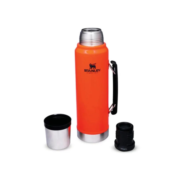 Thermos Stanley The Legendary Classic 1L orange, Orange, 1 L