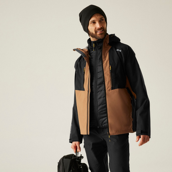 Vīriešu ūdensizturīga siltināta virsjaka Sacramento 3-in-1 Jacket, ZW0, S