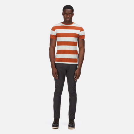 Men`s Brayden Stripe T-Shirt, YDH, S