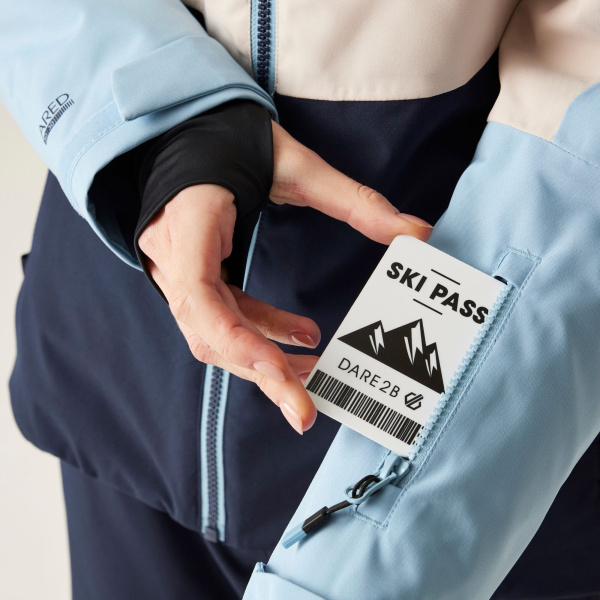 Sieviešu slēpošanas virsjaka Dare 2b Iced Waterproof Ski Jacket, Z3T, 8