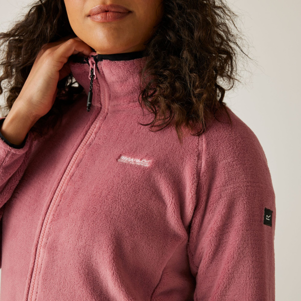 Women`s Lakara Fluffy Full Zip Fleece, 9LB, 10